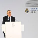 El Real Madrid recuerda a fallecidos y afectados por la dana al arrancar su Asamblea