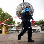 Cierre de parques en Salamanca por las fuertes rachas de viento