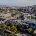 Pérgola fotovoltaica en la Ronda de Dalt de Barcelona