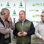 Donaciano Dujo, Lorenzo Rivera y Aurelio González