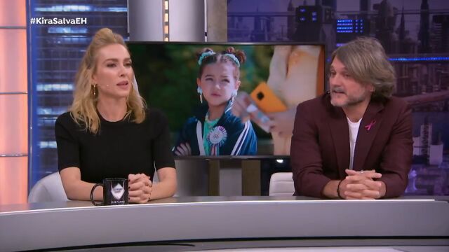 Kira Miró y Salva Reina en 'El Hormiguero'