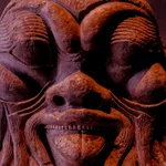 Detalle de la taza donde se encontraron los restos de sustancias alucinógenas.