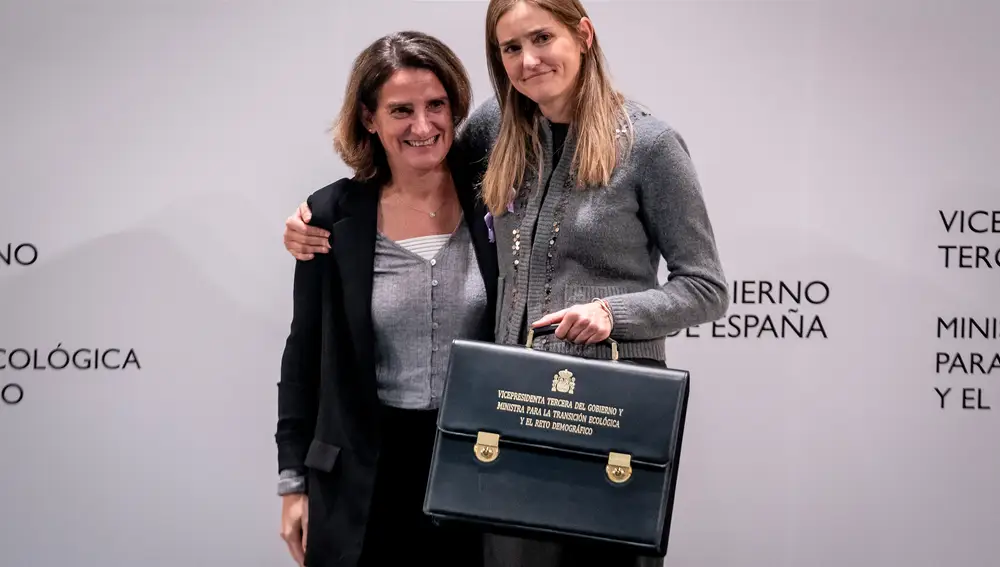 Sara Aagesen recibe la cartera de Transición Ecológica y Reto Demográfico