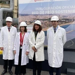 Barcelona, Veolia y Enagás inauguran la primera red de recuperación de frío de GNL