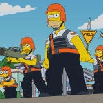 Para que algo se desboque en Springfield solo hace falta que el cabeza de familia crea que tiene capacidad de hacer un trabajo, el que sea