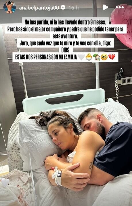 La emotiva carta de Anabel Pantoja a su novio David