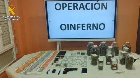Desmantelado un clan familiar dedicado al tráfico de drogas en A Pobra do Caramiñal