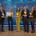 Imagen de los galardonados en los II Premios Argonauta