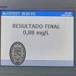 Interceptan en Rianxo (A Coruña) a un conductor que circulaba en sentido contrario y cuadruplicó la tasa de alcoholemia