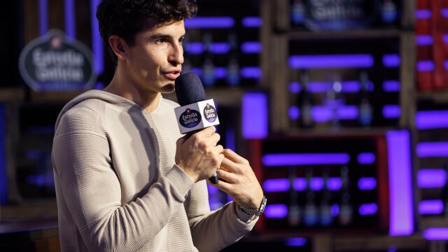 Marc Márquez, en la conferencia de prensa