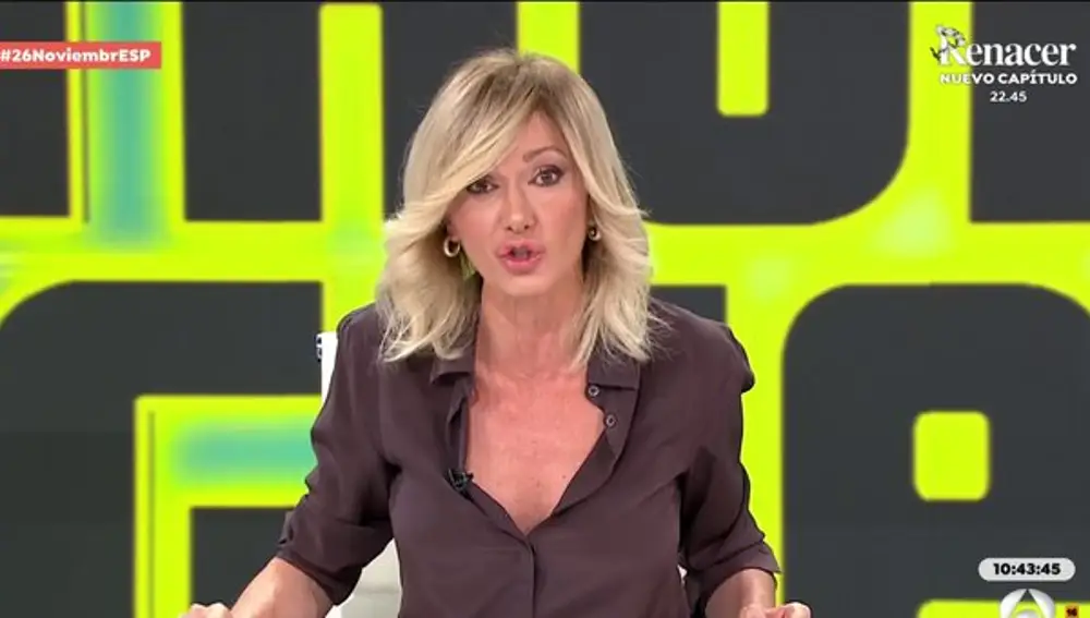 Susanna Griso, presentadora de 'Espejo Público'