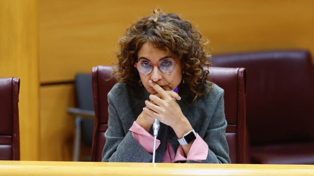 Comisión de investigación por el Kaso Koldo con la declaración de la vicepresidenta, Maria Jesús Montero. © Je