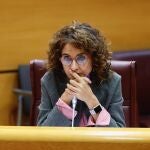 Comisión de investigación por el Kaso Koldo con la declaración de la vicepresidenta, Maria Jesús Montero. © Je