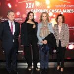 Al acto asistieron la infanta Elena de Borbón junto con su hija Victoria de Marichalar