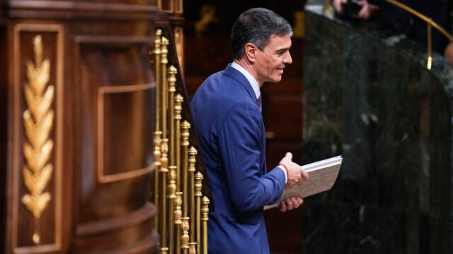 Comparecencia de Pedro Sánchez en el Congreso