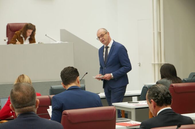 El consejero de Educación y Formación Profesional, Víctor Marín