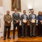 El presidente del Consejo Consultivo de Castilla y León, Agustín Sánchez de Vega, y el rector de la Universidad de Salamanca, Juan Manuel Corchado, presentan el libro ‘Castilla y León: 40 años de autonomía’, promovido por el Consejo Consultivo. Atención a medios, 11.45 horas.