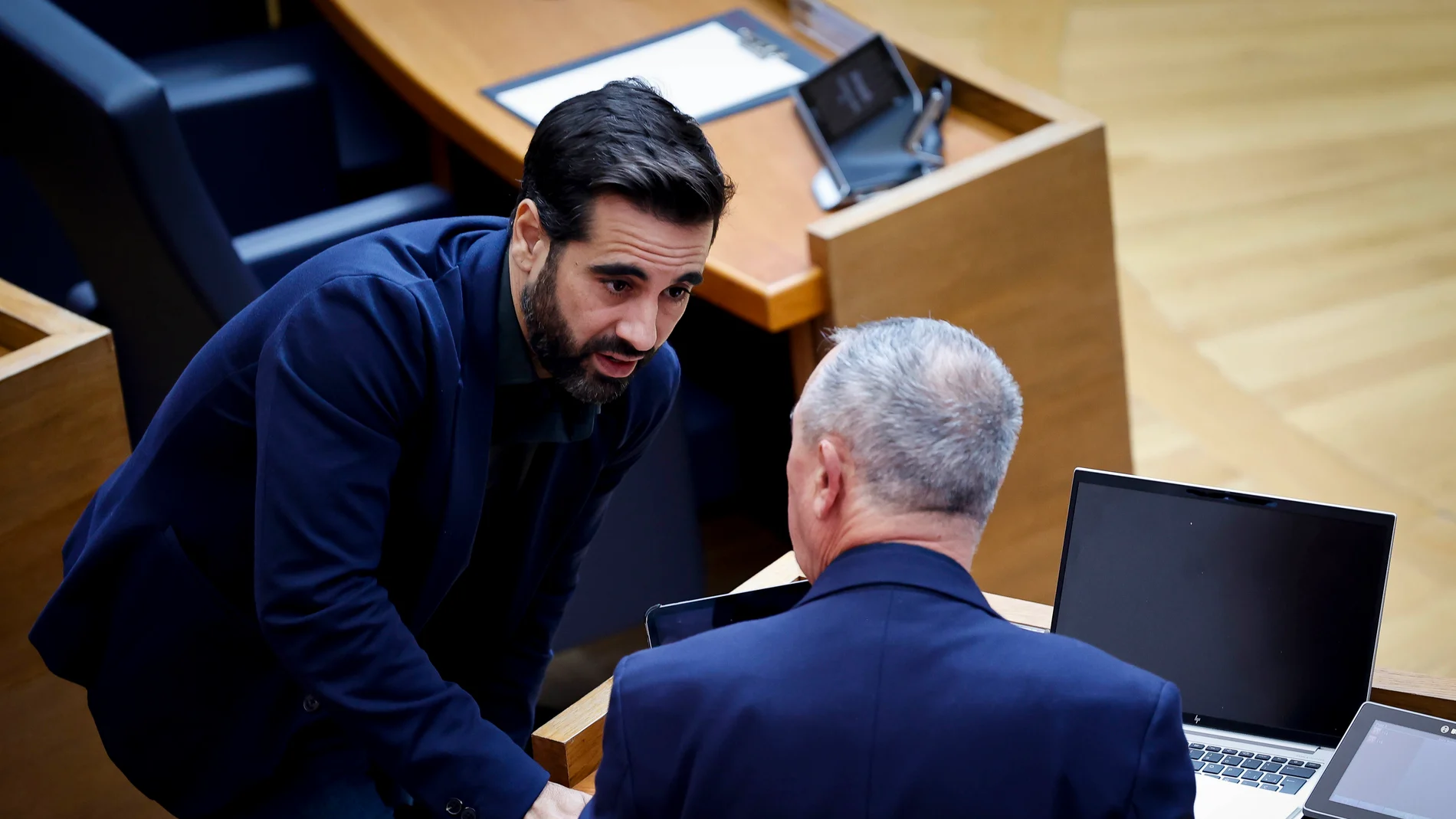 José Muñoz (PSPV) y Joan Baldoví (Compromís) apoyarán la comisión de investigación con desconfianza