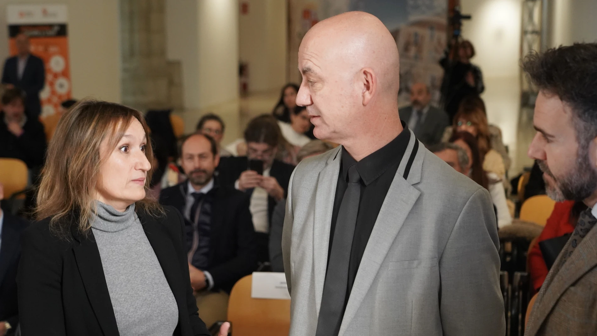 La consejera Rocío Lucas antes de presentar el TCUE