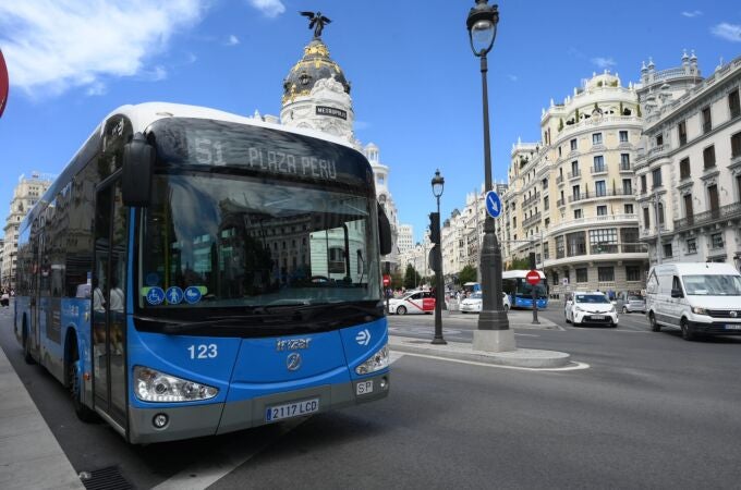 Autobús de la EMT de Madrid