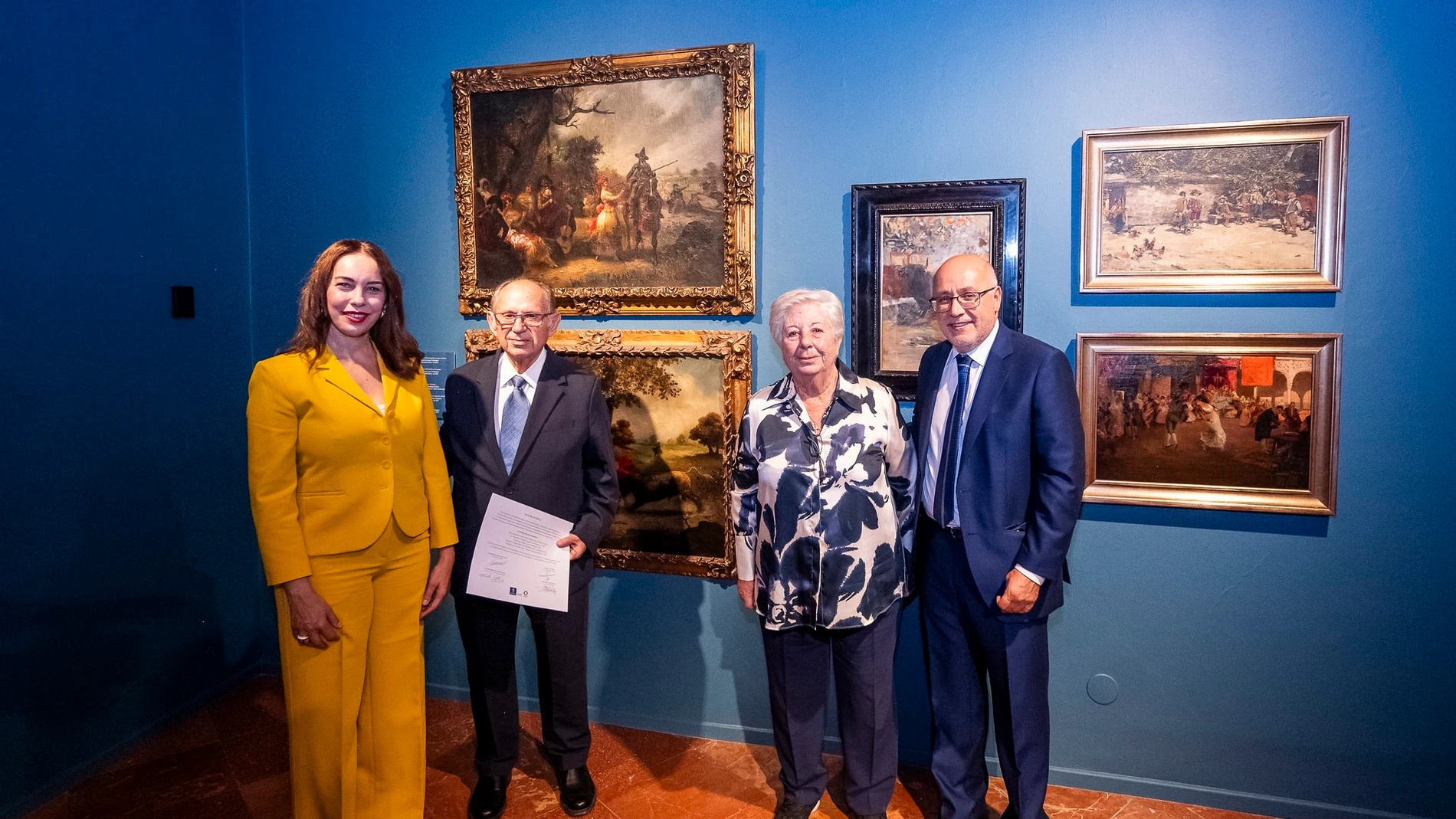El Cabildo de Gran Canaria oficializa la devolución de cinco cuadros incautados en 1938 al entonces alcalde de MadridREMITIDA / HANDOUT por CEDIDO POR CABILDO DE GRAN CANARIAFotografía remitida a medios de comunicación exclusivamente para ilustrar la noticia a la que hace referencia la imagen, y citando la procedencia de la imagen en la firma28/11/2024