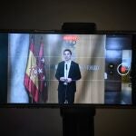 El portavoz del PSOE en la Asamblea, Juan Lobato.