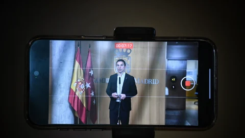 El portavoz del PSOE en la Asamblea, Juan Lobato.