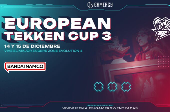 La European TEKKEN Cup 3 hará parada en GAM