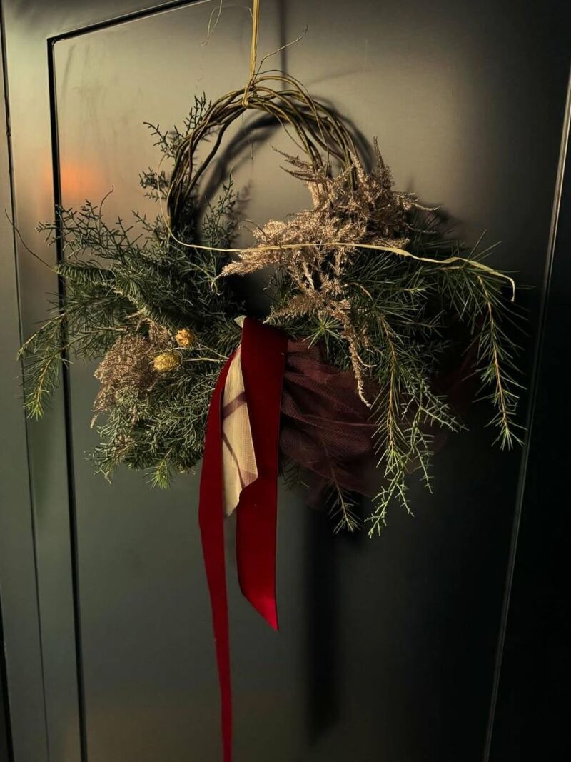 Imagen de la decoración navideña de Susanna Griso
