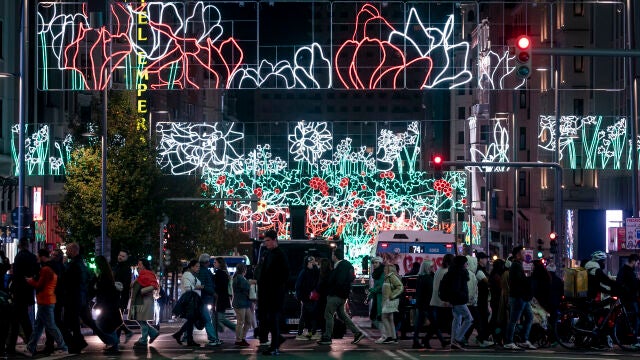 Encendido de las luces de Navidad 2024 en Madrid