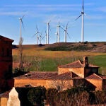 Parque eólico de Iberdrola en Velilla, Palencia