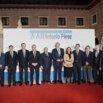 Autoridades y premiados en la gala de Empresa Familiar