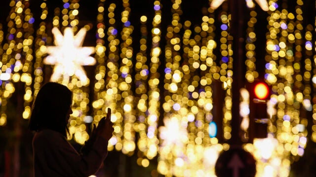 Encendido de las luces de Navidad en Barcelona