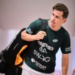 El jugador español Paquito Navarro en la temporada de Premier Padel 2024