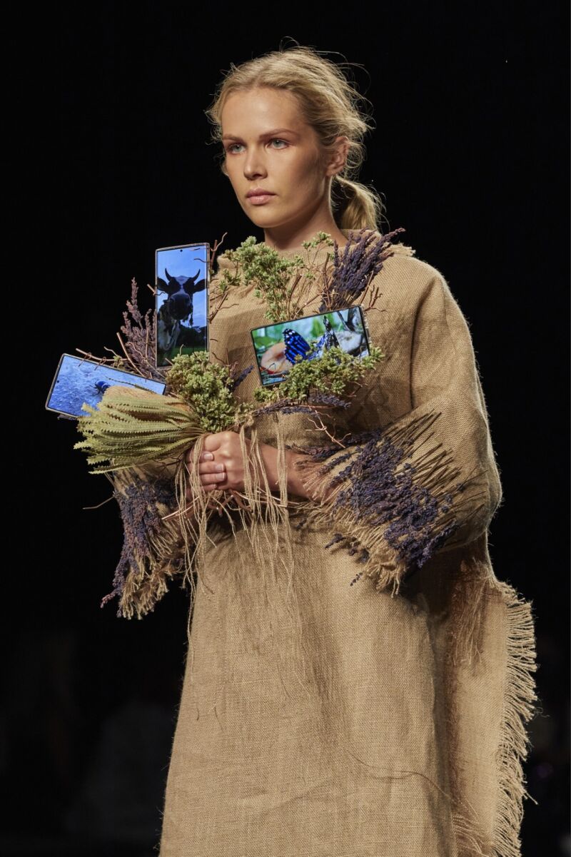 Colección de Paula Alegría en Madrid Fashion Week.