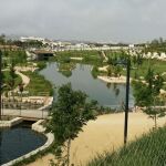 Imagen del parque inundable La Marjal de Alicante