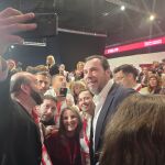 Óscar Puente en su llegada al 41º Congreso Federal del PSOE