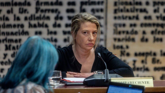 María Cristina Álvarez Rodríguez comparece en la Comisión de Investigación por el ‘caso Koldo’