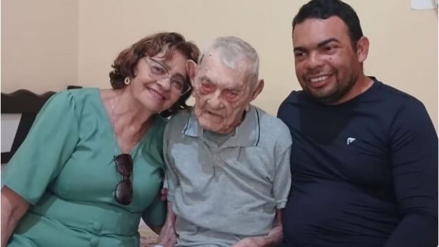 Este es ahora el hombre más viejo del mundo: es brasileño y trabajó en el campo desde los 4 años