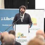 El jefe del Ejecutivo regional, Fernando López Miras, presidió el acto conmemorativo del 45 aniversario de la Comunidad de Regantes de Librilla