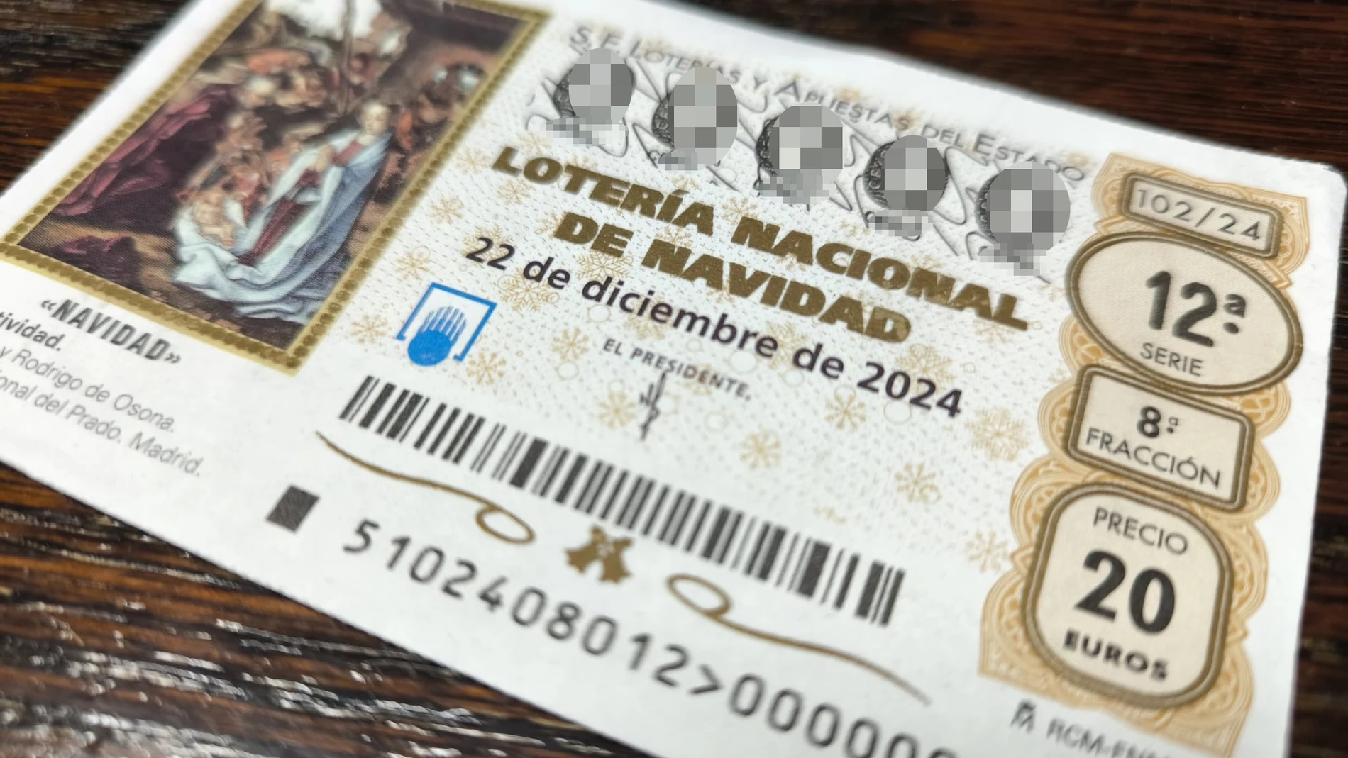 Décimo del sorteo de Navidad 2024EUROPA PRESS27/11/2024