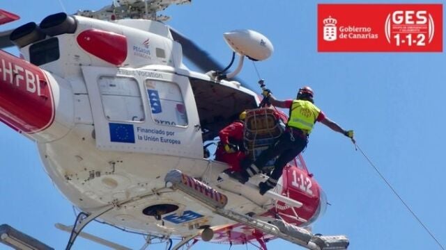 Sucesos.- Herido grave un varón al precipitarse con un ala delta en la Montaña de Tinasoria (Lanzarote)