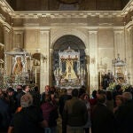 Las imágenes de los pueblos listas para la procesión Magna en Sevilla