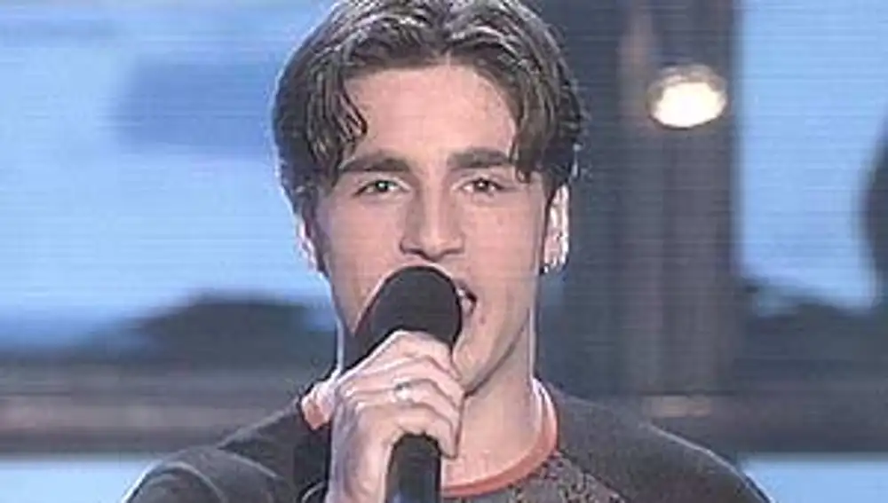 David Bustamante en 'Operación triunfo 1'