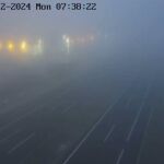 Más de 80 kilómetros de carreteras catalanas afectadas por la niebla en Barcelona y Lleida