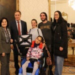 El alcalde de Salamanca, Carlos García Carbayo, participa en el acto del Día Internacional de las Personas con Discapacidad