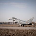 Un Eurofighter español realiza su primer vuelo con el radar E-Scan