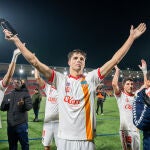 El Sant Andreu celebra su última victoria frente al Terrassa FC