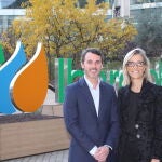 Víctor Carballo (Iberdrola) y María del Mar Serna (ASHRAE)