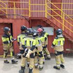 Agentes del Consorcio de Bomberos de la Región de Murcia 